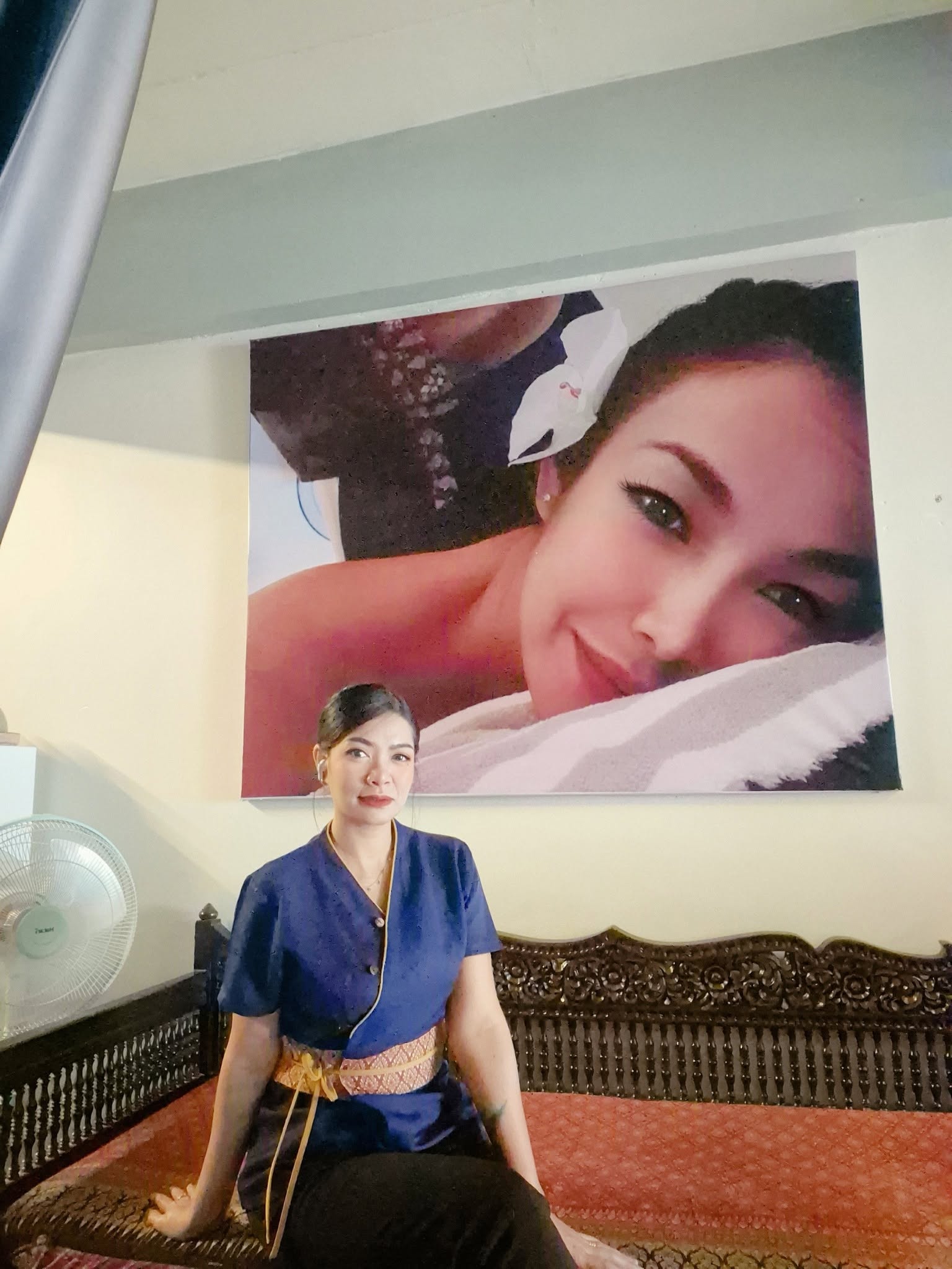 บรรยากาศห้องนวด